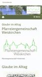 Mobile Screenshot of pfarreien-weiskirchen.de